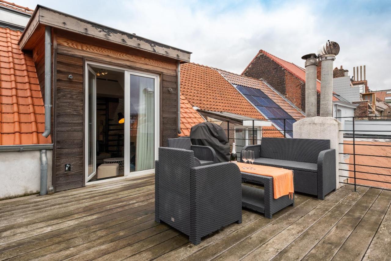 Appartamento Flagey Penthouse Duplex Bruxelles Esterno foto