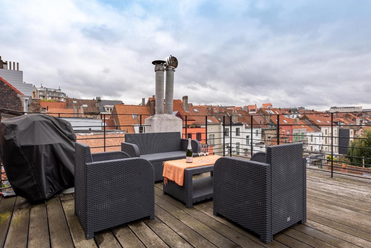 Appartamento Flagey Penthouse Duplex Bruxelles Esterno foto